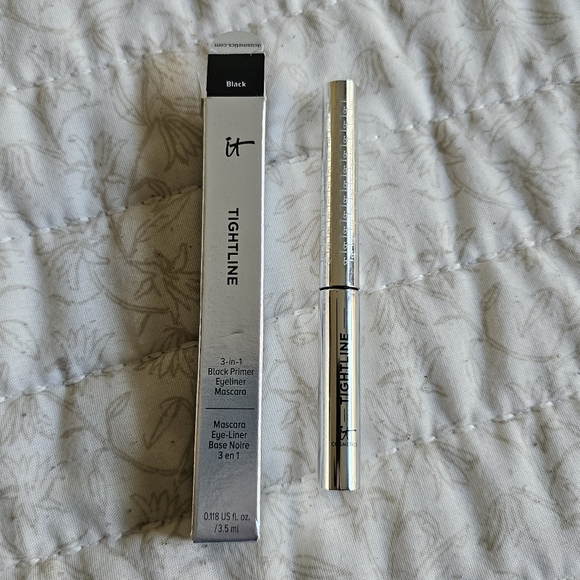 NIB it cosmetics Tightline 3-in-1 Black Primer Eyeliner Mascara - Picture 5 of 6